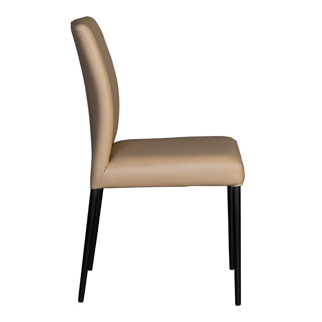 Chaise de salle à manger en cuir - Margot