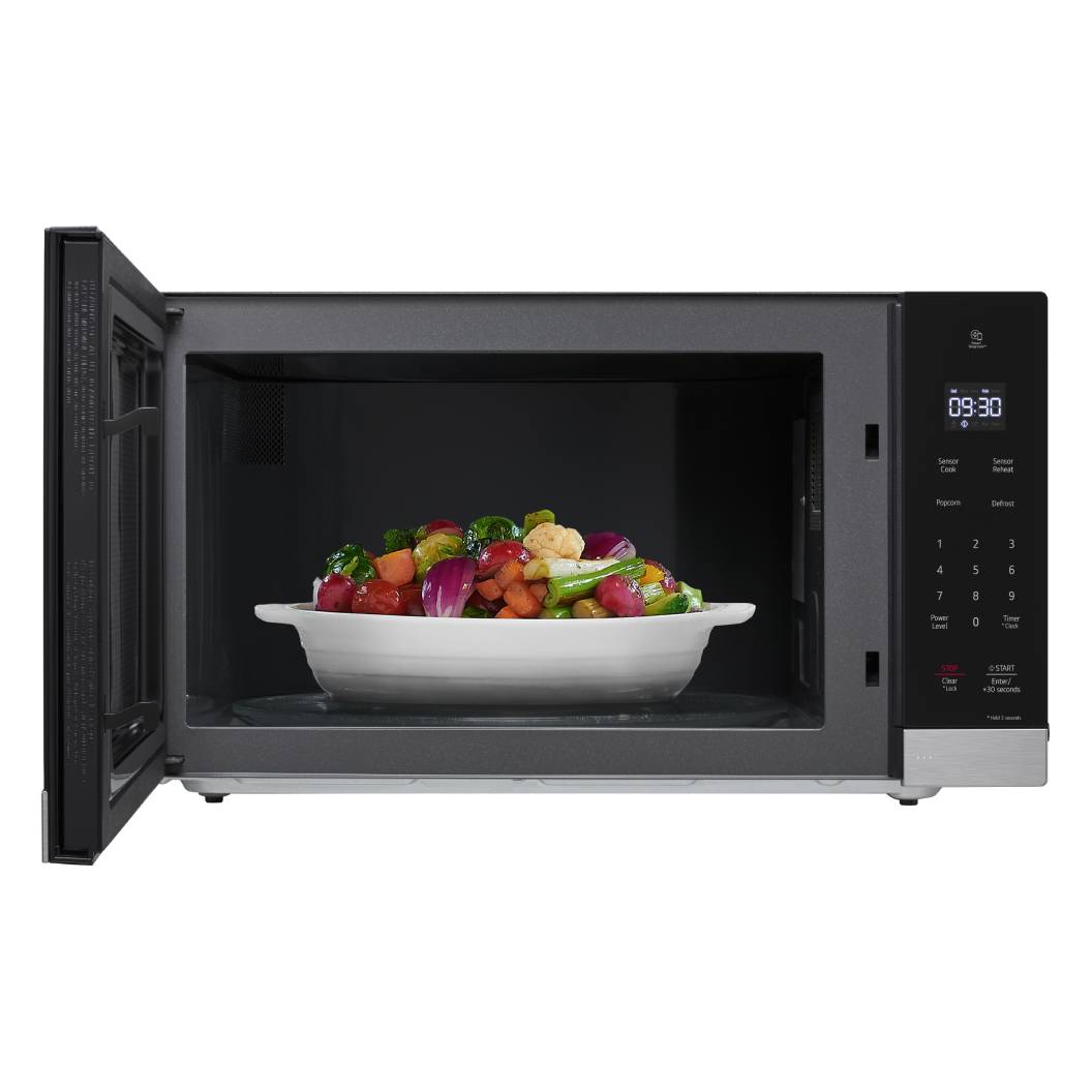 Micro-onde comptoir, 2 pi³, 1200W, acier inoxydable - Neochef
