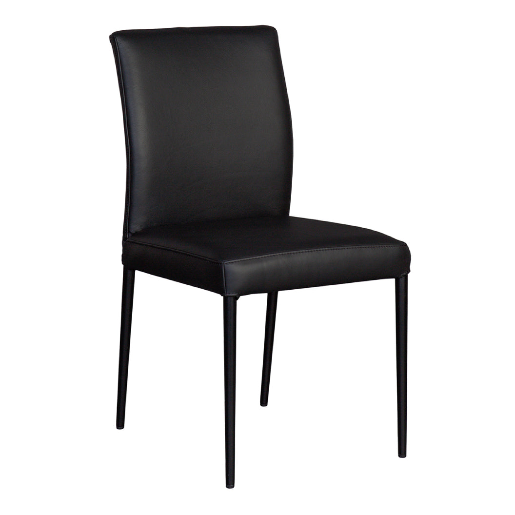 Chaise de salle à manger en cuir - Margot