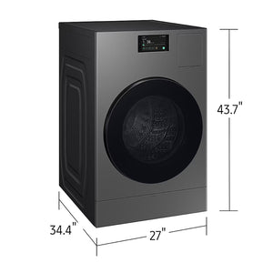 Laveuse-sécheuse tout-en-un 27 po 6,1 pi³ Inox graphite Bespoke Série D900 - AI