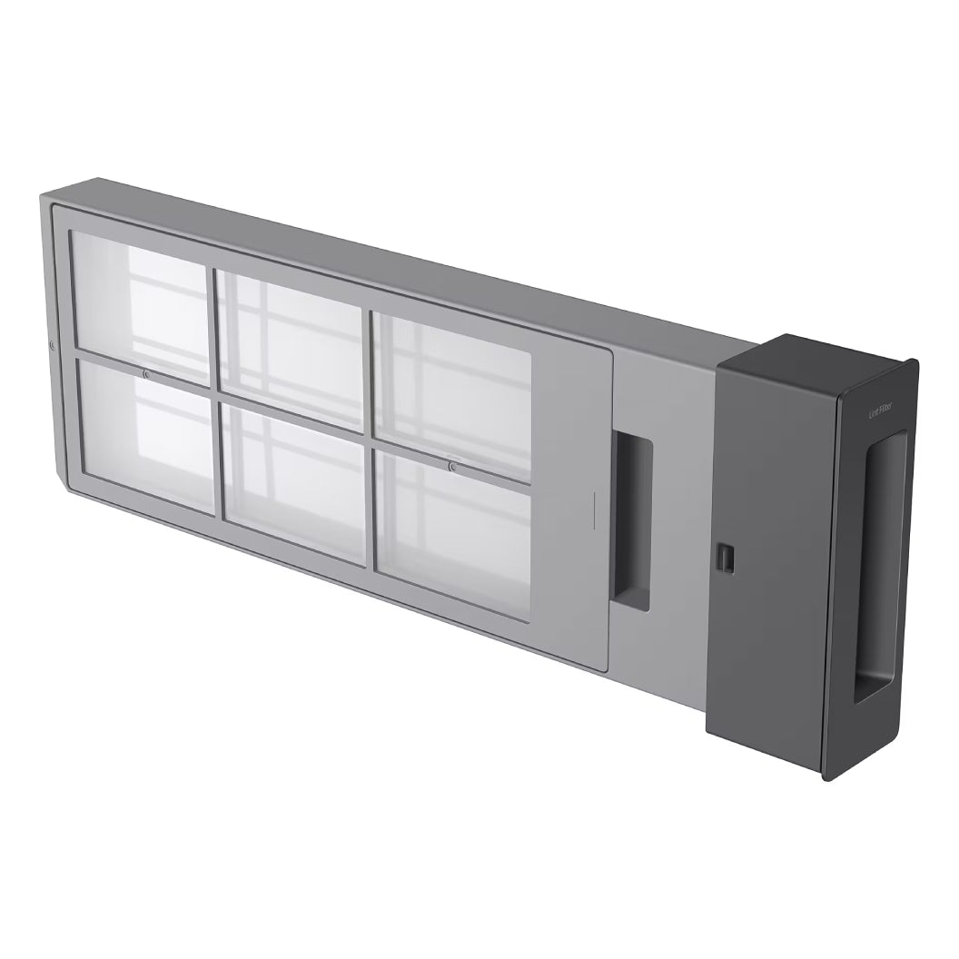 Laveuse-sécheuse tout-en-un 27 po 6,1 pi³ Inox graphite Bespoke Série D900 - AI