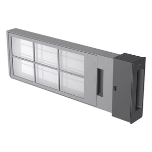 Laveuse-sécheuse tout-en-un 27 po 6,1 pi³ Inox graphite Bespoke Série D900 - AI