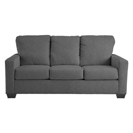 Sofa-lit Double gris en tissu - Rannis