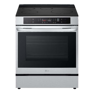 Cuisinière à induction encastrable 30 po, 6,3 pi³ Inox avec Air Fry