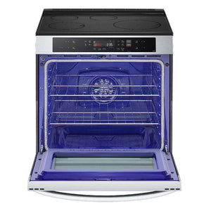 Cuisinière à induction encastrable 30 po, 6,3 pi³ Inox avec Air Fry