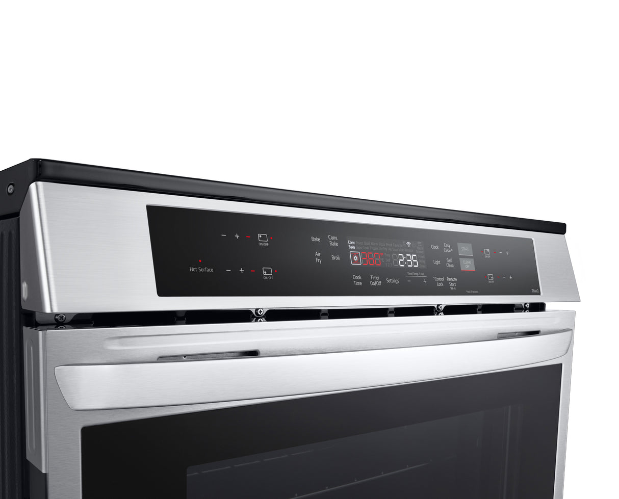 Cuisinière à induction encastrable 30 po. 6,3 pi³