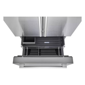 Réfrigérateur portes françaises 36 po 3 portes Inox