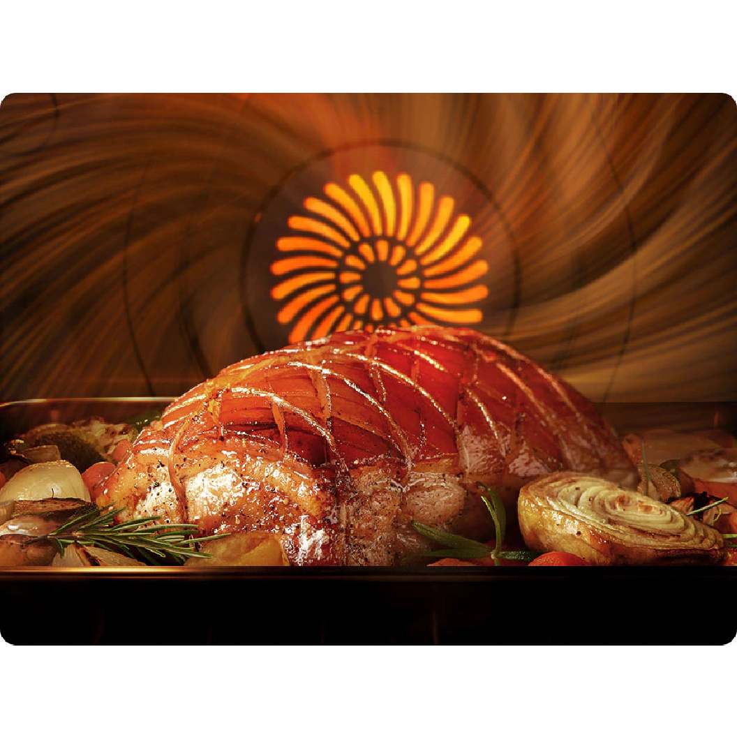 Cuisinière électrique encastrable 30 po, 6,3 pi³ Inox noir avec Air Fry et convection véritable