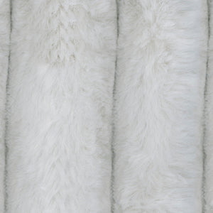 Ottoman surdimensionné Stupendous en tissu blanc