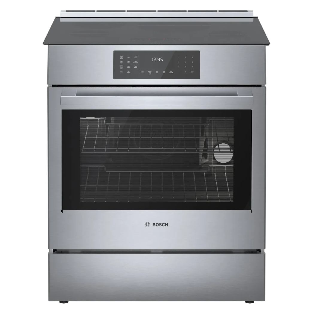 Cuisinière à induction encastrable 30 po Inox - Série 800 avec Tiroir réchaud