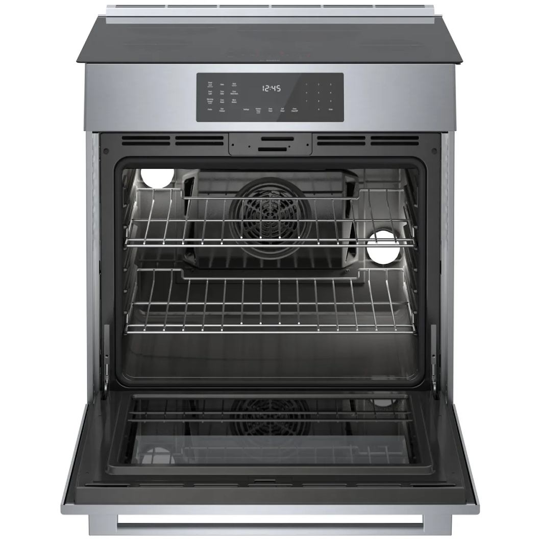 Cuisinière à induction encastrable 30 po Inox - Série 800 avec Tiroir réchaud