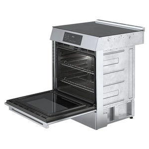 Cuisinière à induction encastrable 30 po Inox - Série 800 avec Tiroir réchaud
