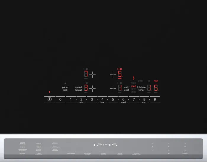 Cuisinière à induction encastrable 30 po. 4,6 pi³