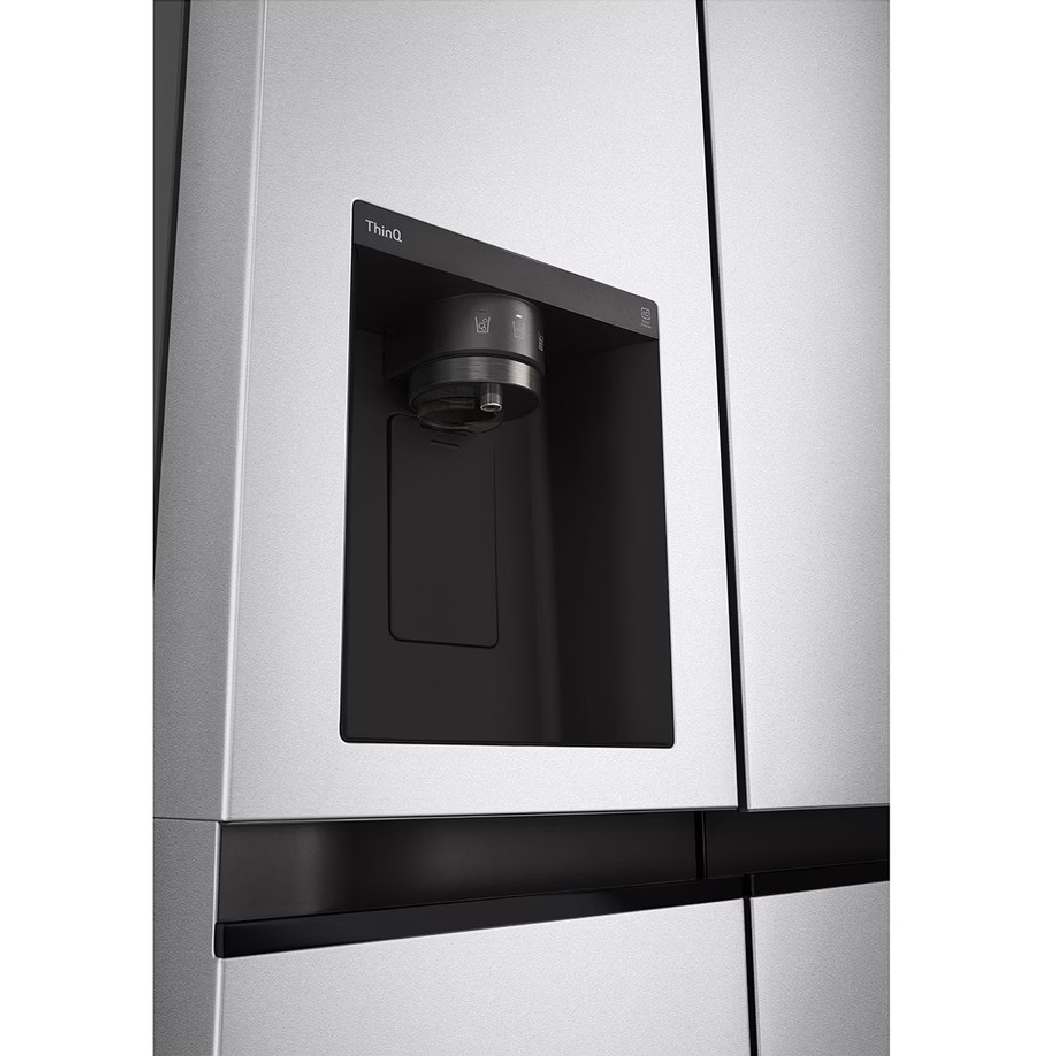 Réfrigérateur côte à côte 36 po, 29 pi³ Inox avec distributeur d'eau et de glaçons