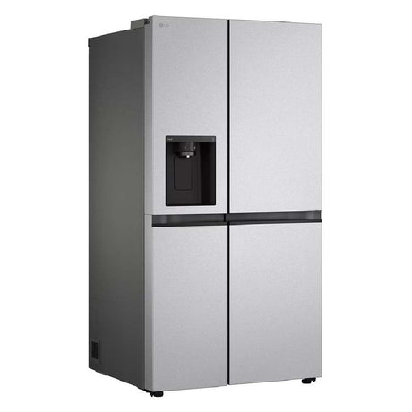 Réfrigérateur côte à côte 36 po, 29 pi³ Argent Platine avec Distributeur externe d'eau et glaçons SpacePlus™