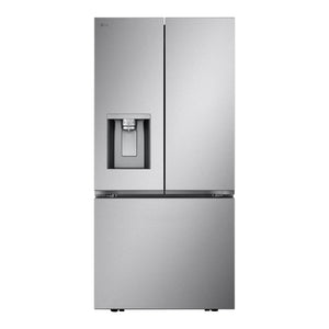 Réfrigérateur porte française 33 po, 24,5 pi³ 3 portes avec distributeur externe Slim SpacePlus™