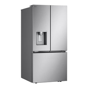 Réfrigérateur porte française 33 po, 24,5 pi³ 3 portes avec distributeur externe Slim SpacePlus™