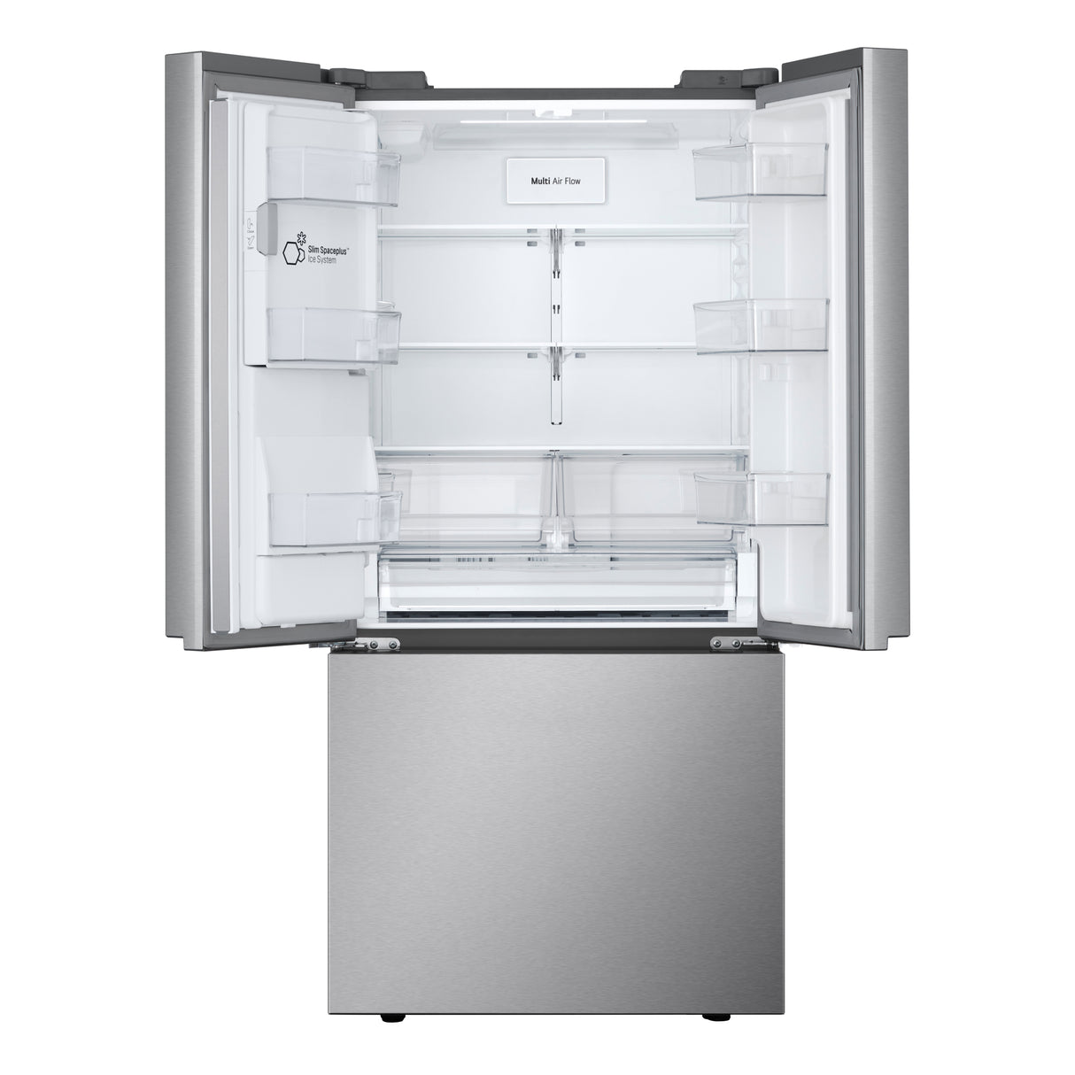 Réfrigérateur portes françaises Inox 33po