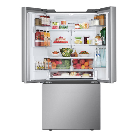 Réfrigérateur portes françaises Inox 33po