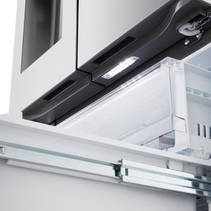 Réfrigérateur portes françaises Inox 33po