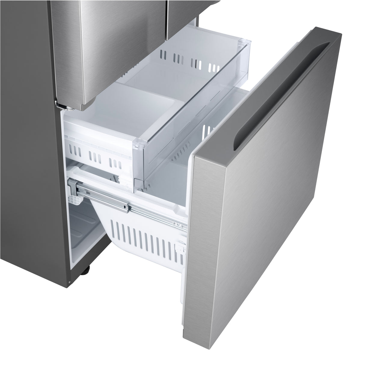 Réfrigérateur portes françaises inox 33po