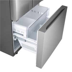 Réfrigérateur portes françaises inox 33po