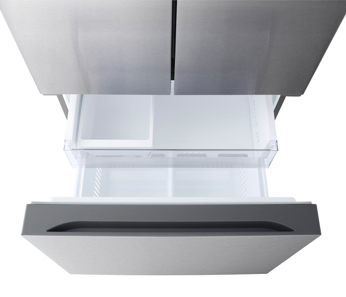 Réfrigérateur portes françaises inox 33po