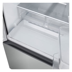 Réfrigérateur porte française 33 po 3 portes Argent