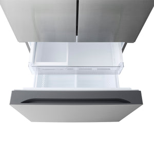Réfrigérateur portes françaises Inox 33po