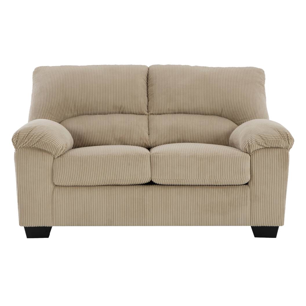 Causeuse en tissu corduroy - SimpleJoy