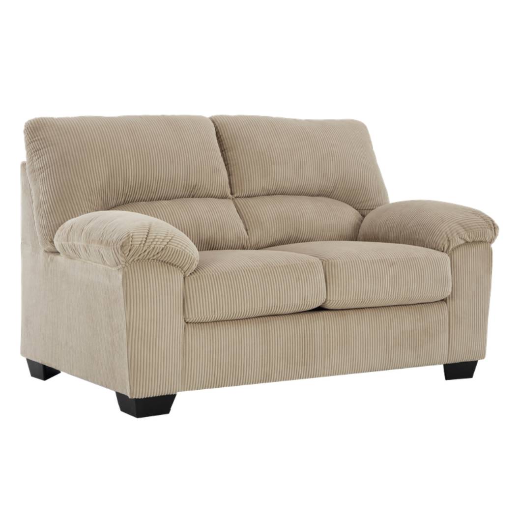 Causeuse en tissu corduroy - SimpleJoy