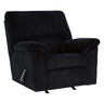 Fauteuil en tissu corduroy berçant et inclinable - SimpleJoy