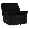 Fauteuil berçant et inclinable en tissu corduroy - SimpleJoy