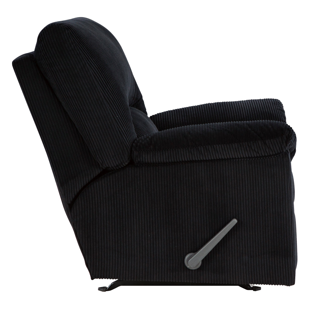 Fauteuil en tissu corduroy berçant et inclinable - SimpleJoy