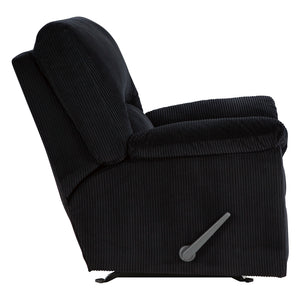 Fauteuil en tissu corduroy berçant et inclinable - SimpleJoy