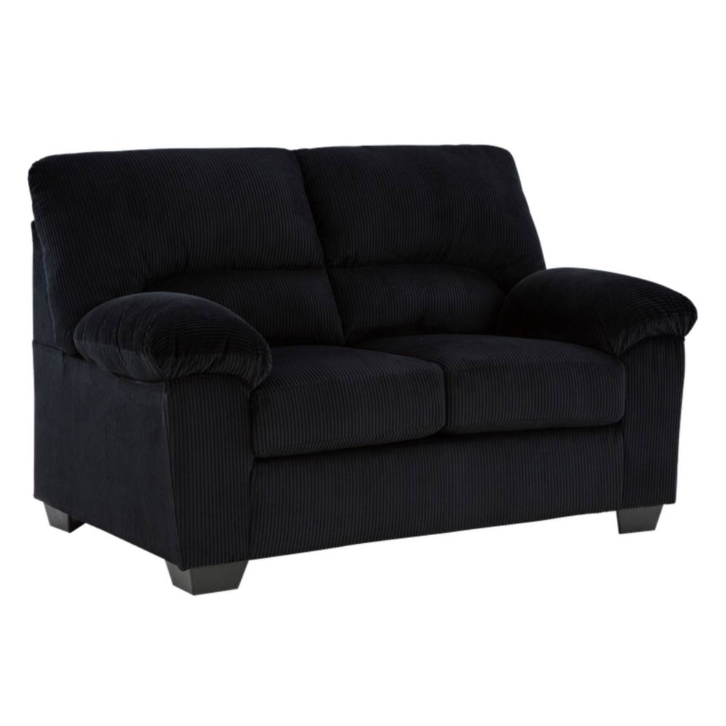 Causeuse en tissu corduroy - SimpleJoy