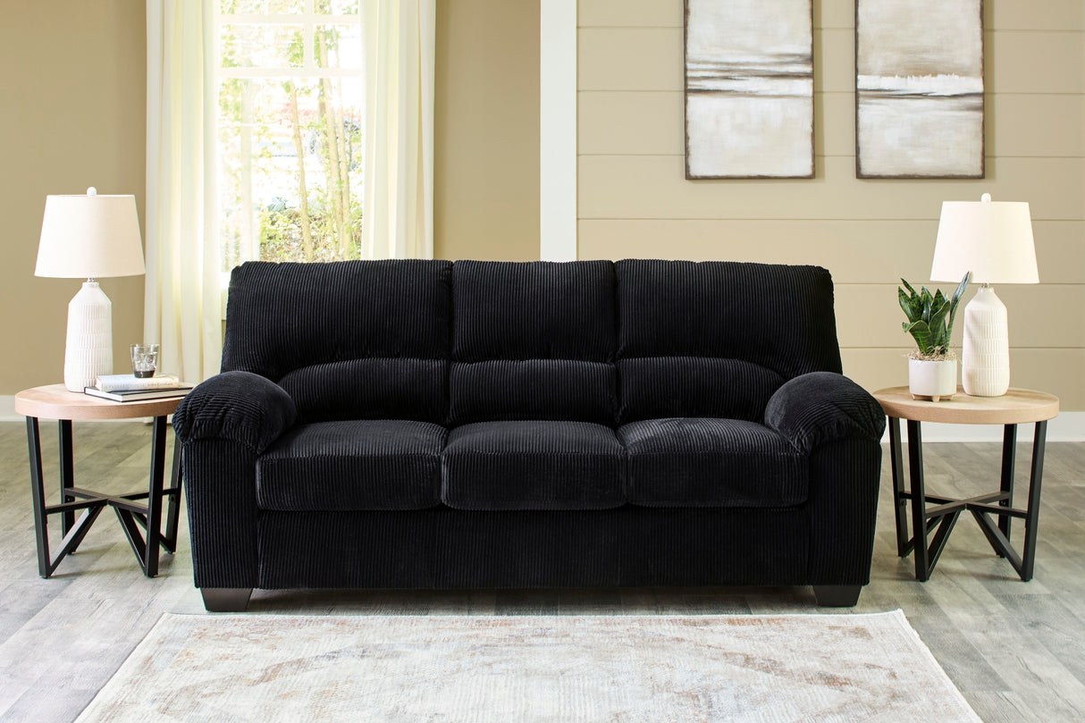 Sofa en tissu corduroy - SimpleJoy