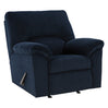 Fauteuil berçant et inclinable en tissu corduroy - SimpleJoy