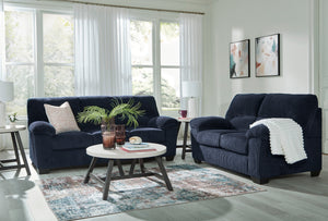 Causeuse en tissu corduroy - SimpleJoy