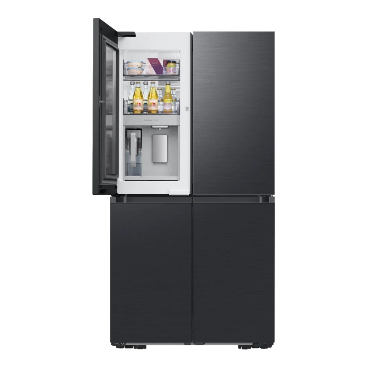 Réfrigérateur 4 portes Inox noir 36po