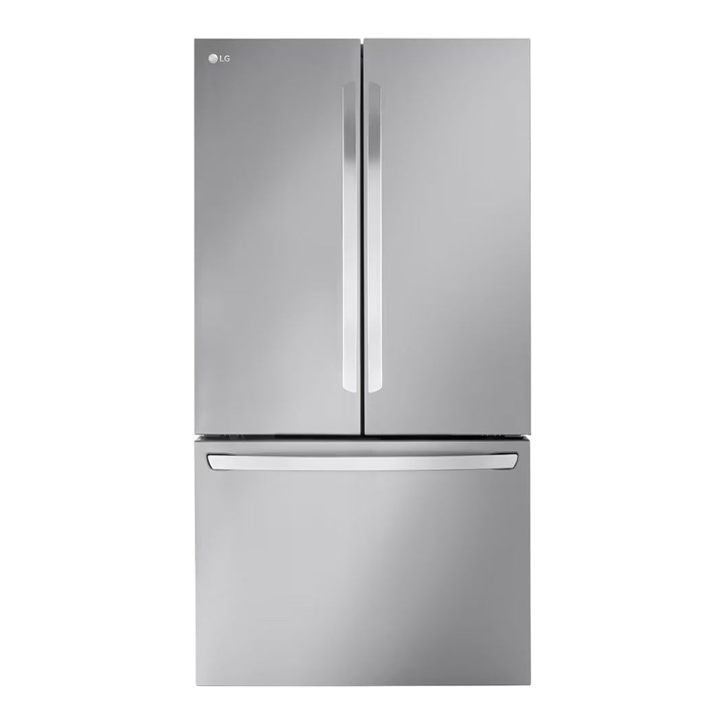 Réfrigérateur porte française 36 po 3 portes Inox Door Cooling