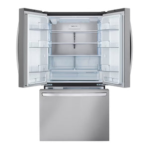Réfrigérateur porte française 36 po 3 portes Inox Door Cooling