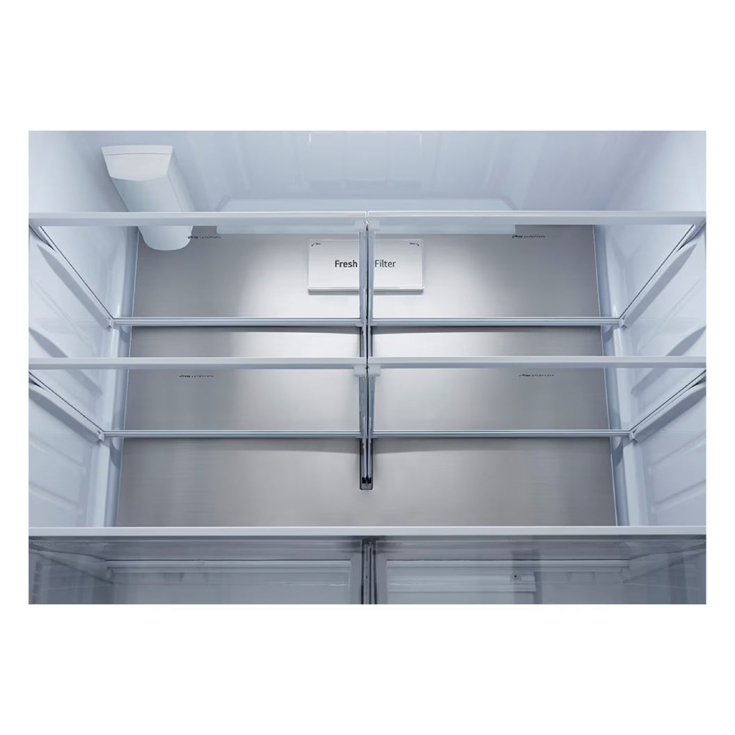 Réfrigérateur porte française 36 po 3 portes Inox Door Cooling
