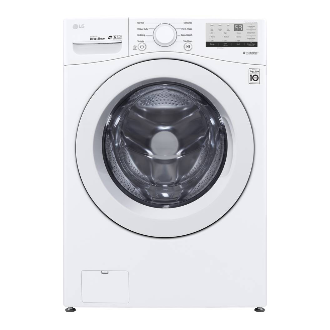 Laveuse à chargement frontal 5,2 pi³ silencieuse blanche