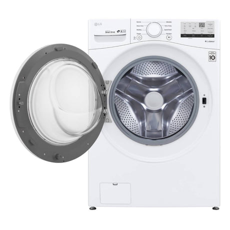 Laveuse à chargement frontal 5,2 pi³ silencieuse blanche