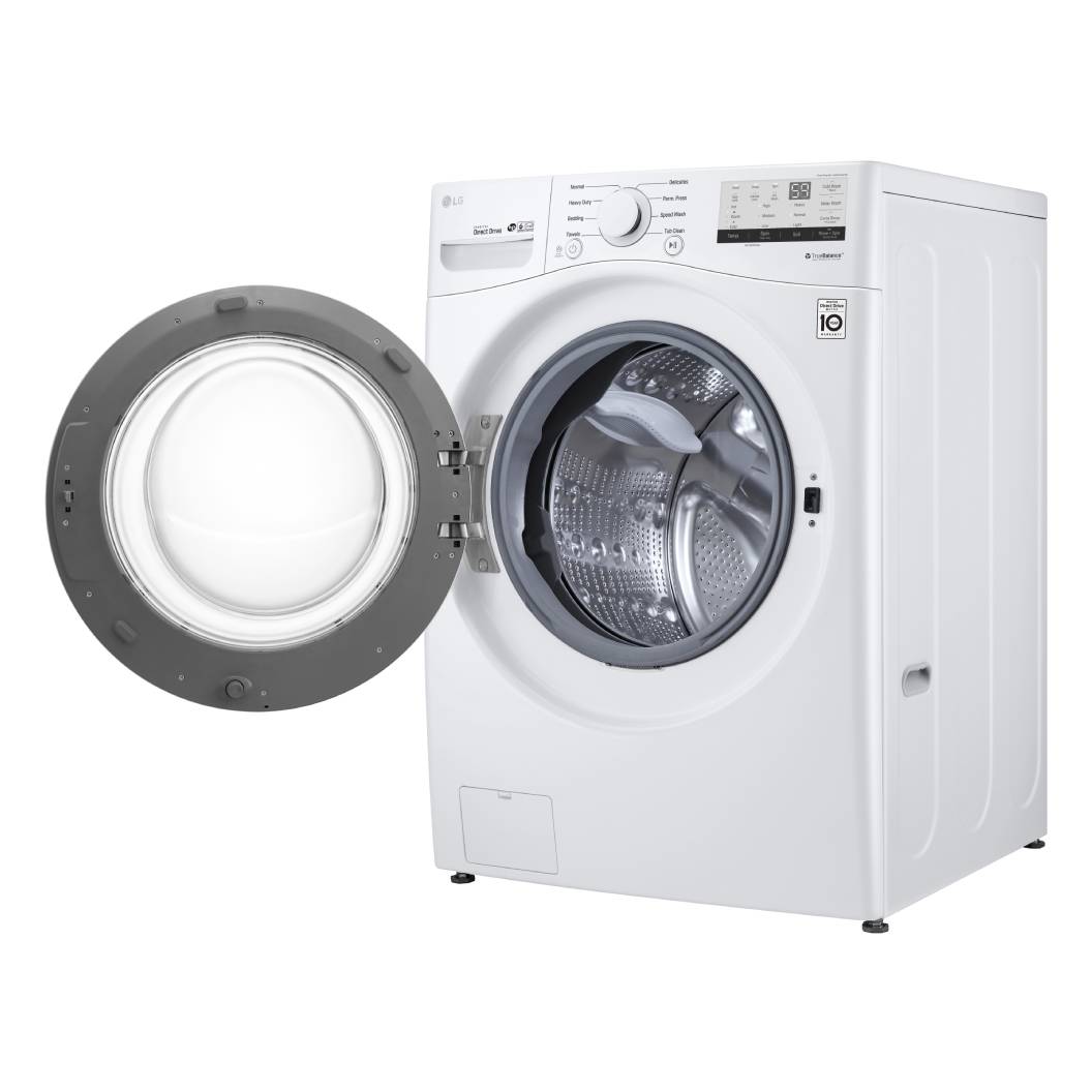 Laveuse à chargement frontal 5,2 pi³ silencieuse blanche