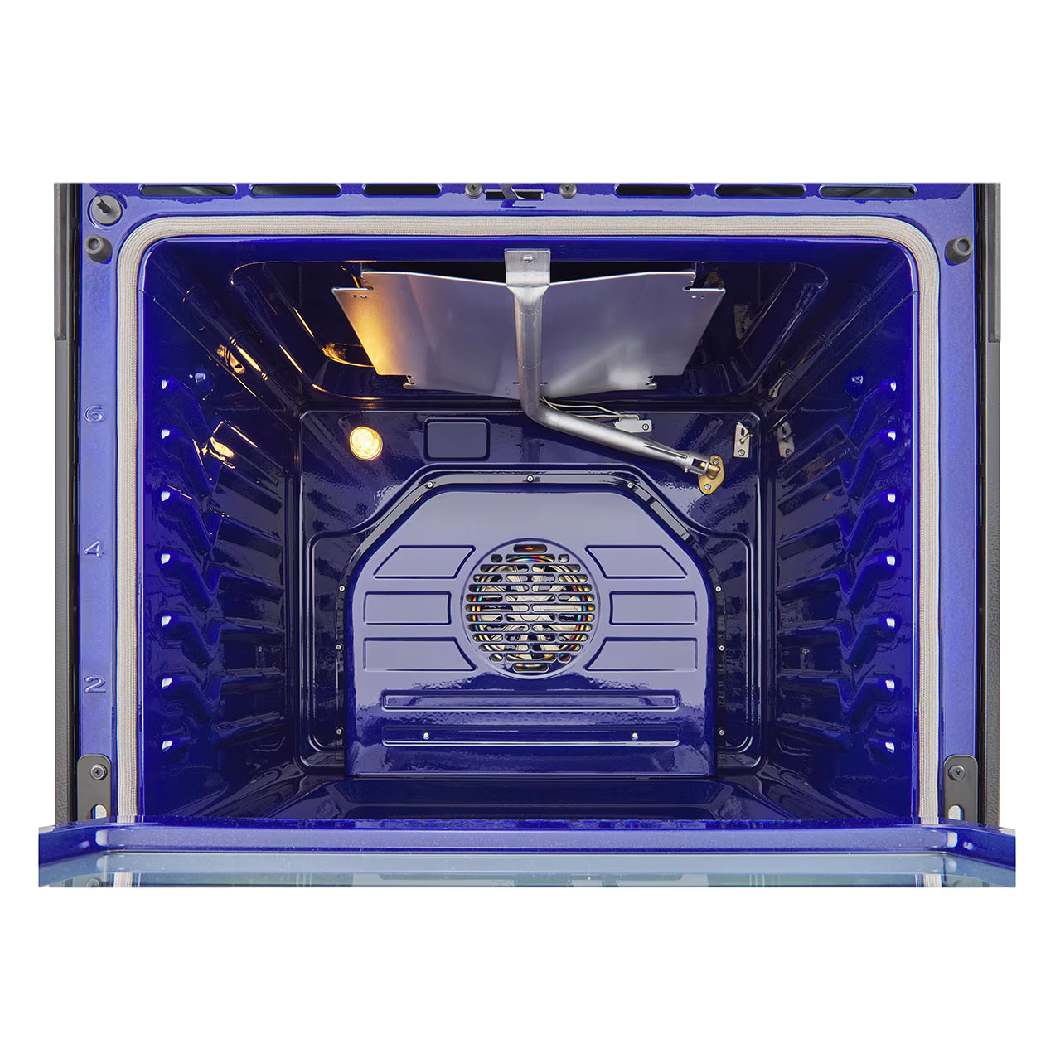 Cuisinière au gaz encastrable 30 po. 6,3 pi³, Inox noir avec Air Fry et Wi-Fi