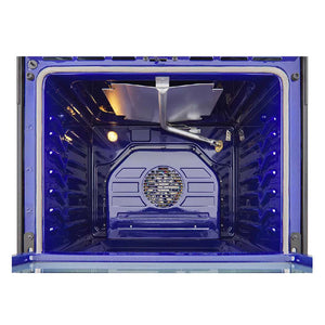 Cuisinière au gaz encastrable 30 po. 6,3 pi³, Inox noir avec Air Fry et Wi-Fi