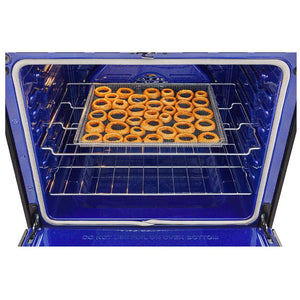 Cuisinière au gaz encastrable 30 po. 6,3 pi³, Inox noir avec Air Fry et Wi-Fi