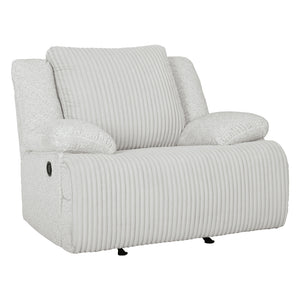 Fauteuil en velours côtelé berçant et inclinable - Top Tier